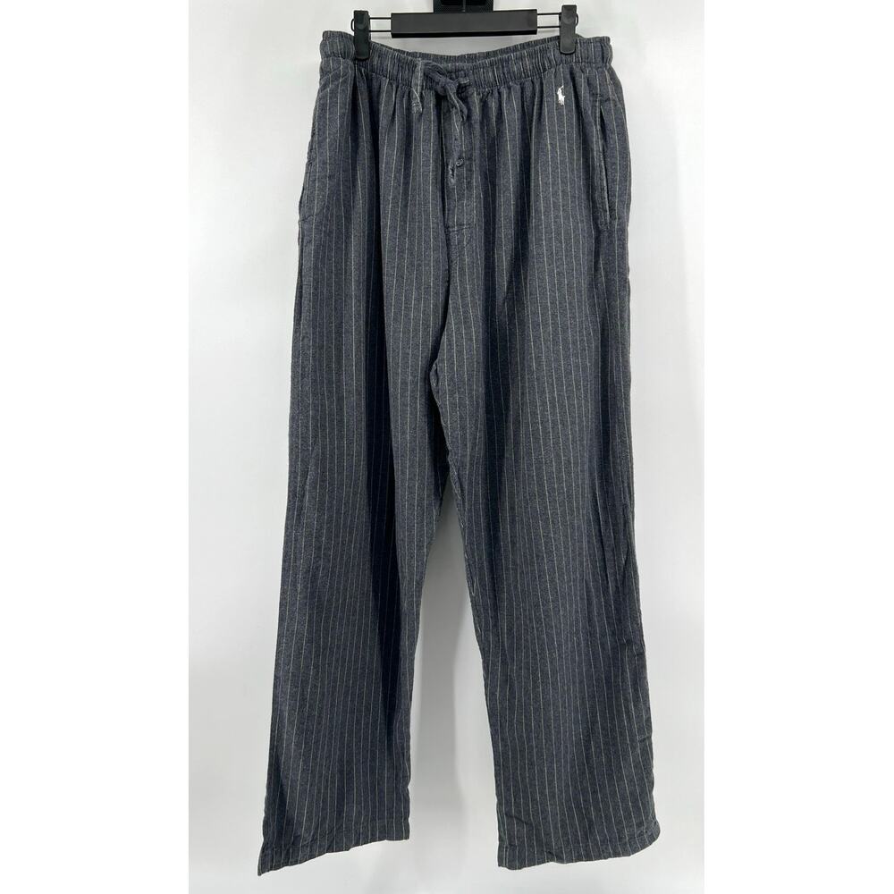 Polo Ralph Lauren Men's Sleepwear Pants Cotton Size L Gray Loungewear Sweatpants